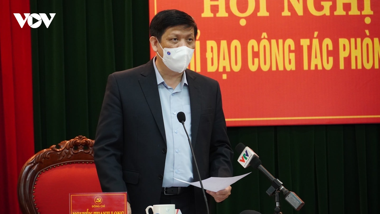 Bộ trưởng Y tế làm việc với tỉnh Hải Dương về công tác chống dịch Covid-19