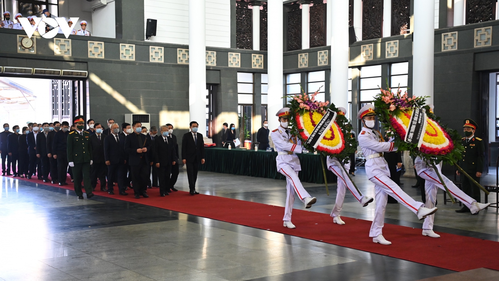Hình ảnh: Lễ viếng nguyên Phó Thủ tướng Trương Vĩnh Trọng tại Hà Nội