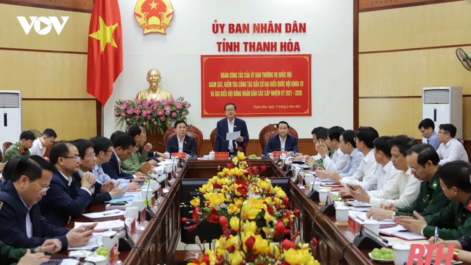 Phó Chủ tịch Quốc hội kiểm tra công tác bầu cử tại Thanh Hóa