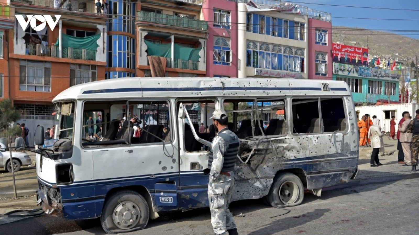 Đánh bom xe buýt ở Afghanistan, 4 người thiệt mạng và 9 người bị thương
