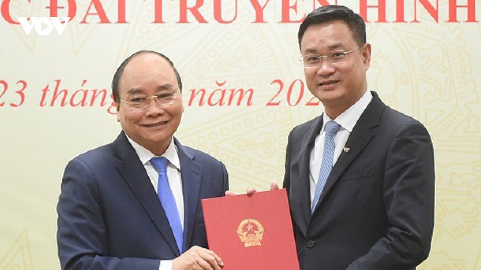 Thủ tướng Nguyễn Xuân Phúc trao quyết định bổ nhiệm Tổng Giám đốc VTV