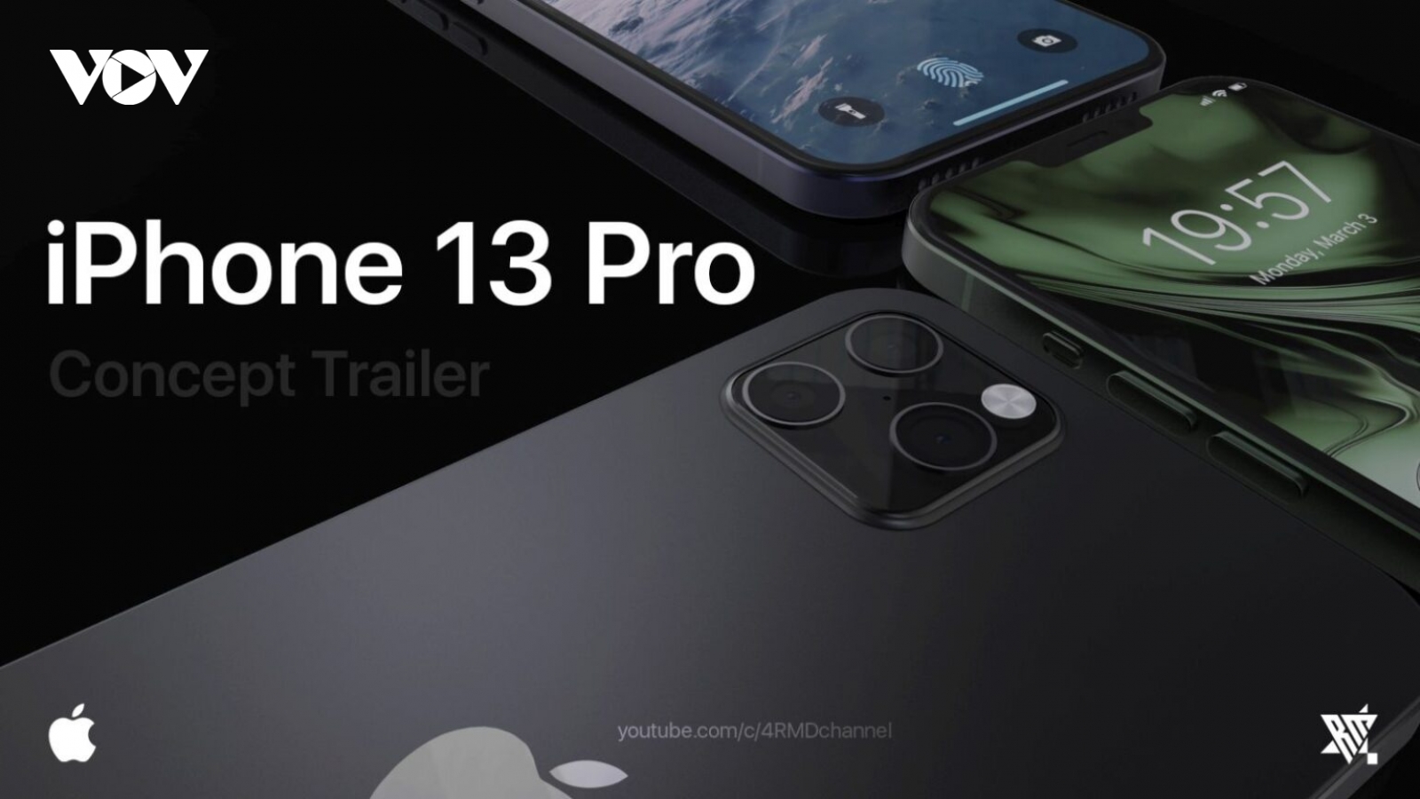 Ngắm vẻ đẹp iPhone 13 Pro đa màu sắc trong ý tưởng thiết kế