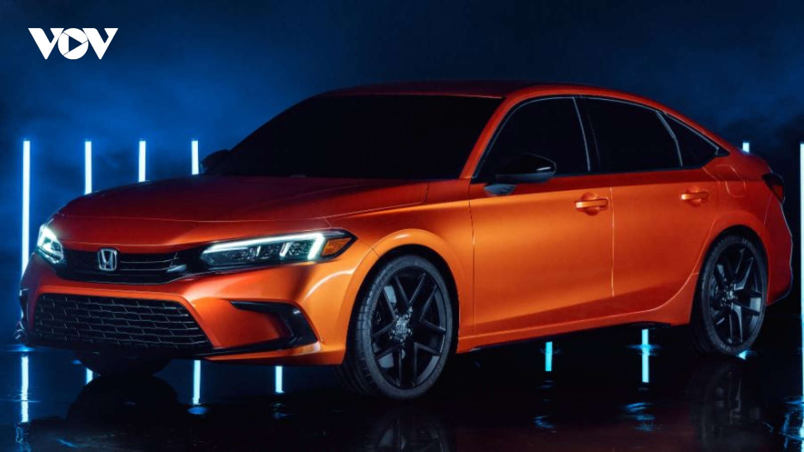Hình ảnh Honda Civic 2022 bắt đầu đi vào sản xuất