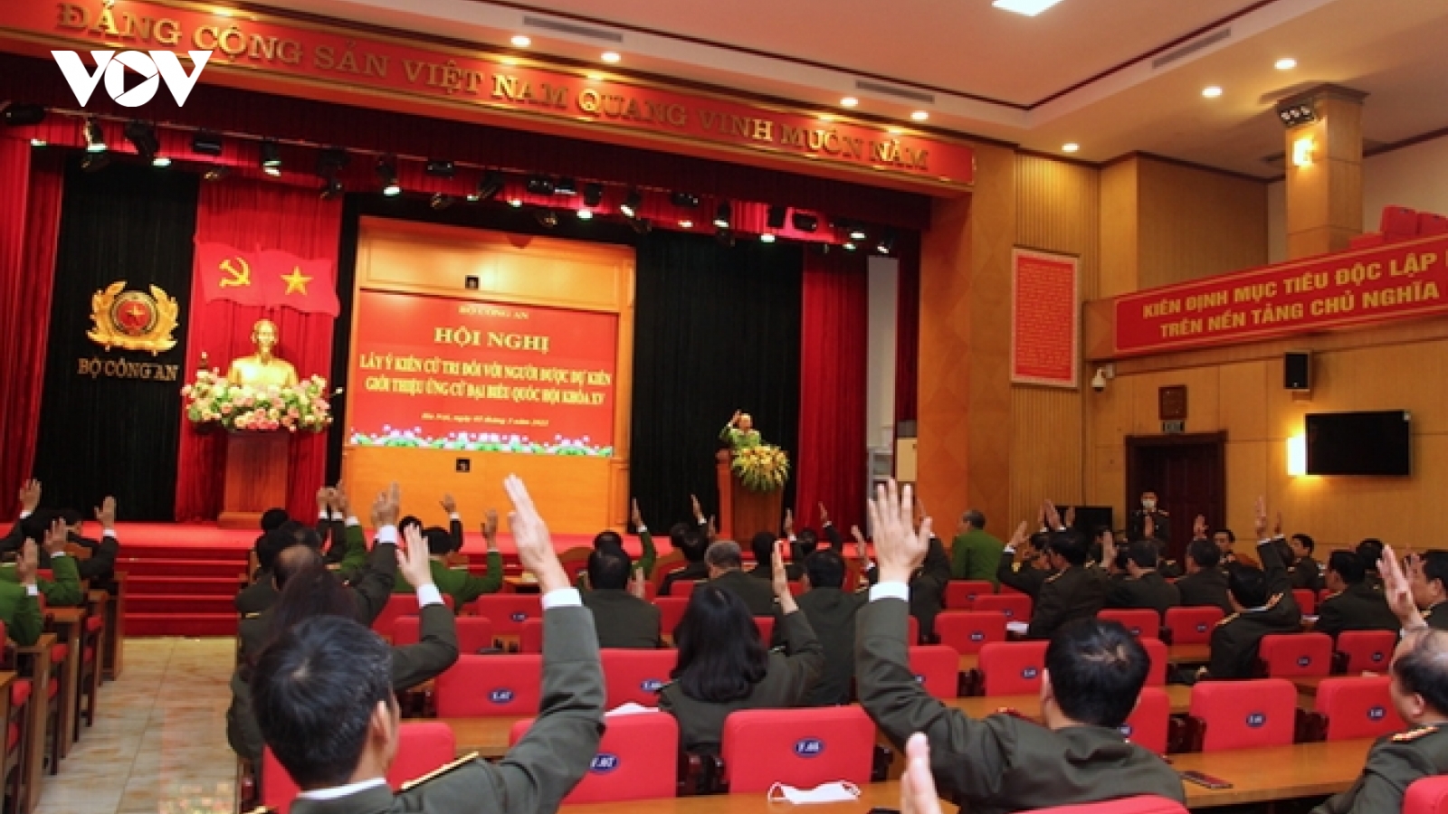 Bộ Công an giới thiệu Bộ trưởng Tô Lâm và 3 cán bộ ứng cử đại biểu Quốc hội khóa XV