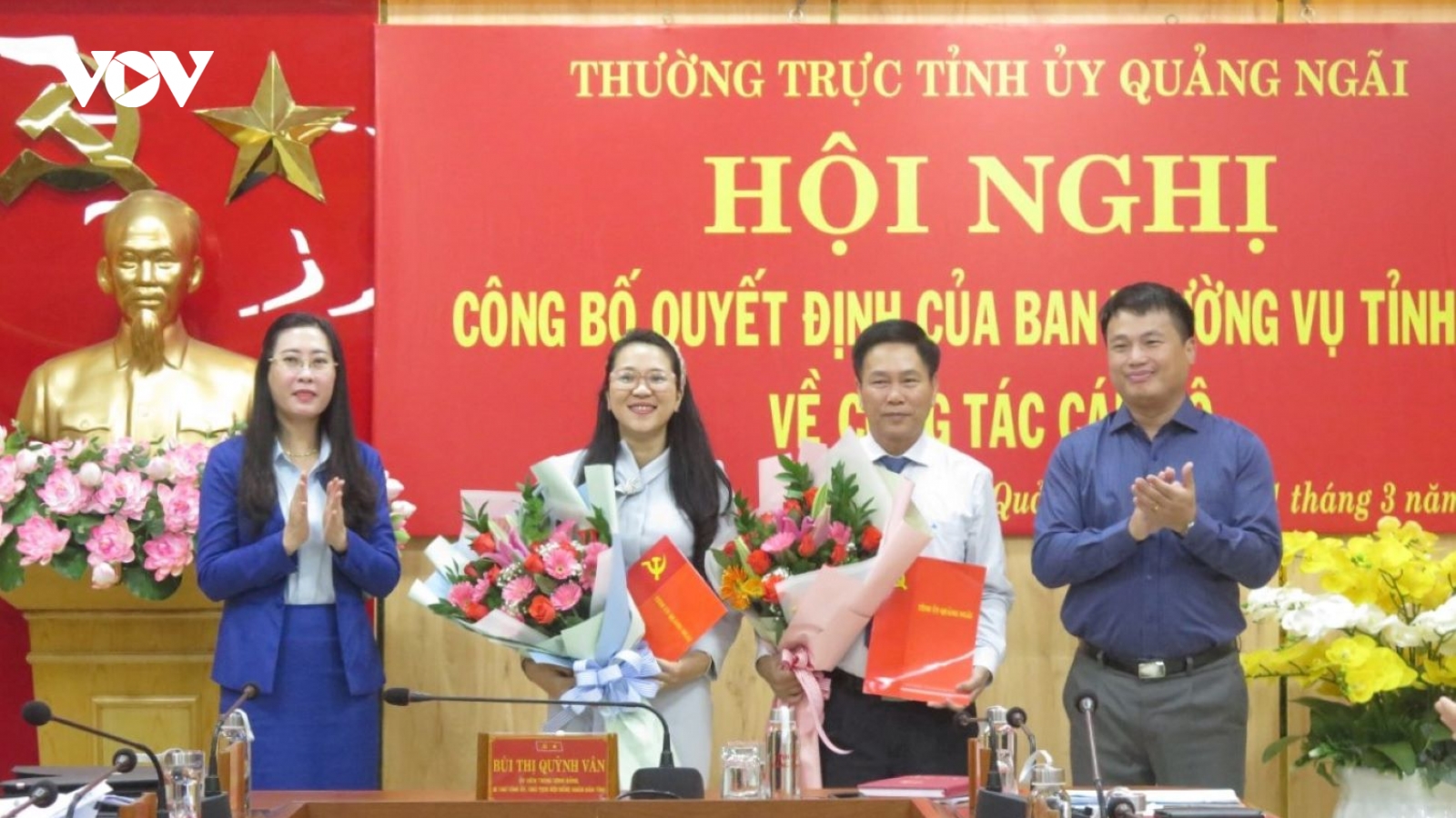 Quảng Ngãi: Bổ nhiệm Chánh Văn phòng UBND tỉnh và Giám đốc sở Tài Chính