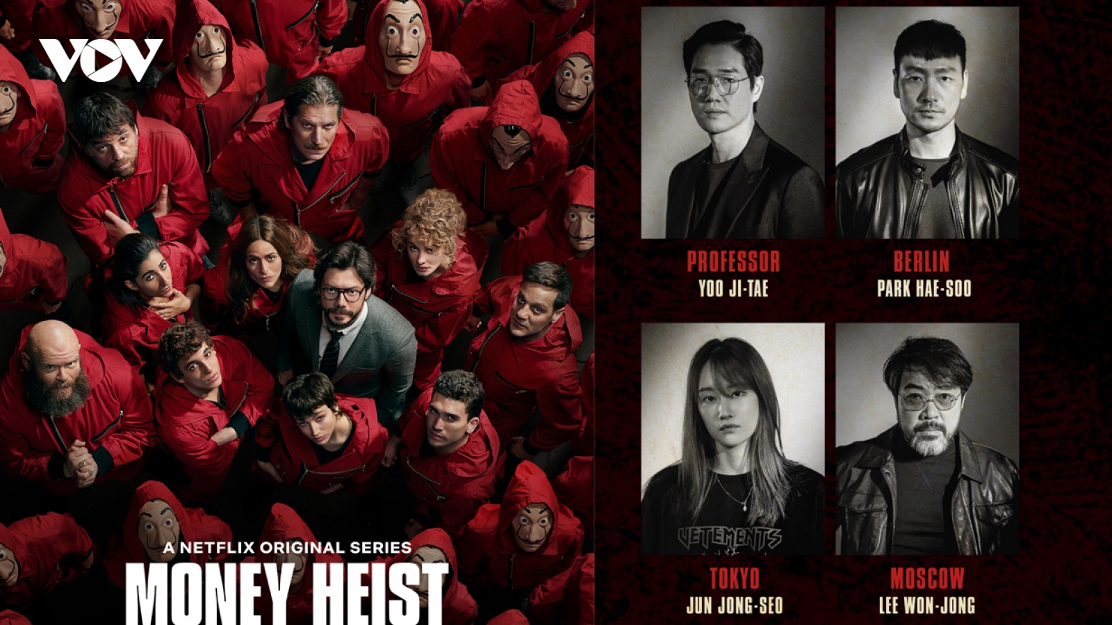 "Money Heist" phiên bản Hàn Quốc công bố dàn diễn viên đình đám