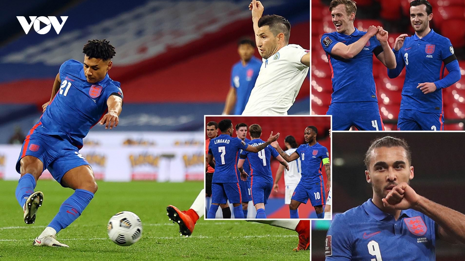 Vòng loại World Cup 2022: Anh, Đức, Italia rủ nhau thắng tưng bừng