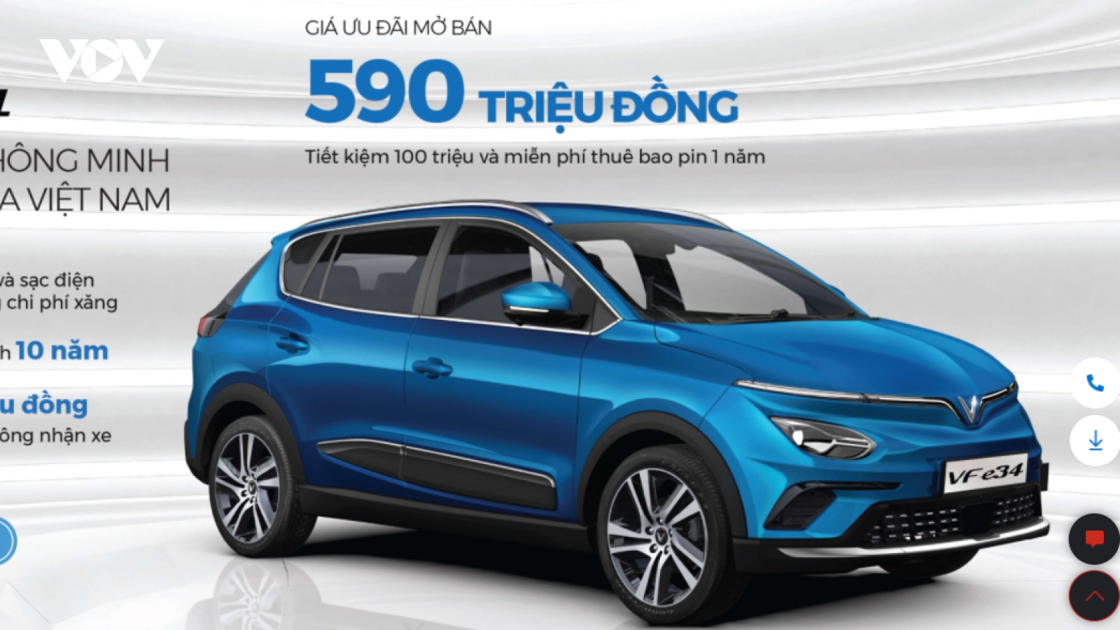 Đặt cọc xe điện VinFast VFe34 dễ dàng chỉ trong 2 phút