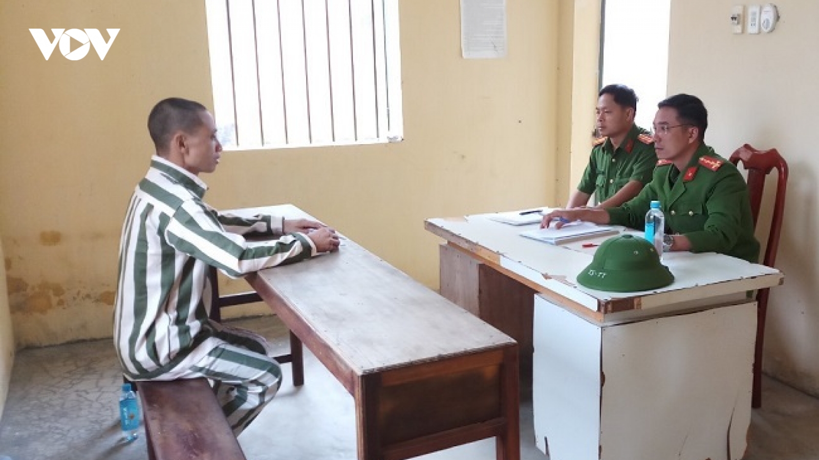 Phạm nhân tội giết người trốn khỏi trại giam đã bị bắt