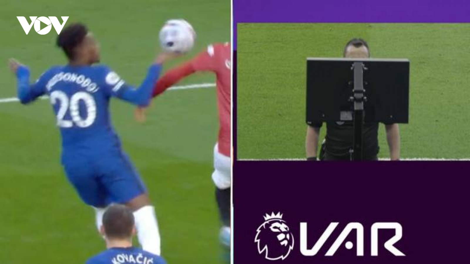 Cận cảnh: VAR gây tranh cãi, MU bị từ chối phạt đền trước Chelsea