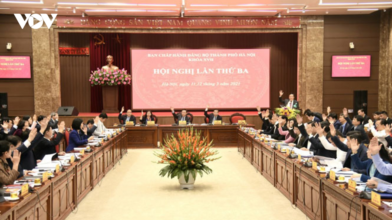 Thành ủy Hà Nội ban hành 10 chương trình công tác khoá XVII