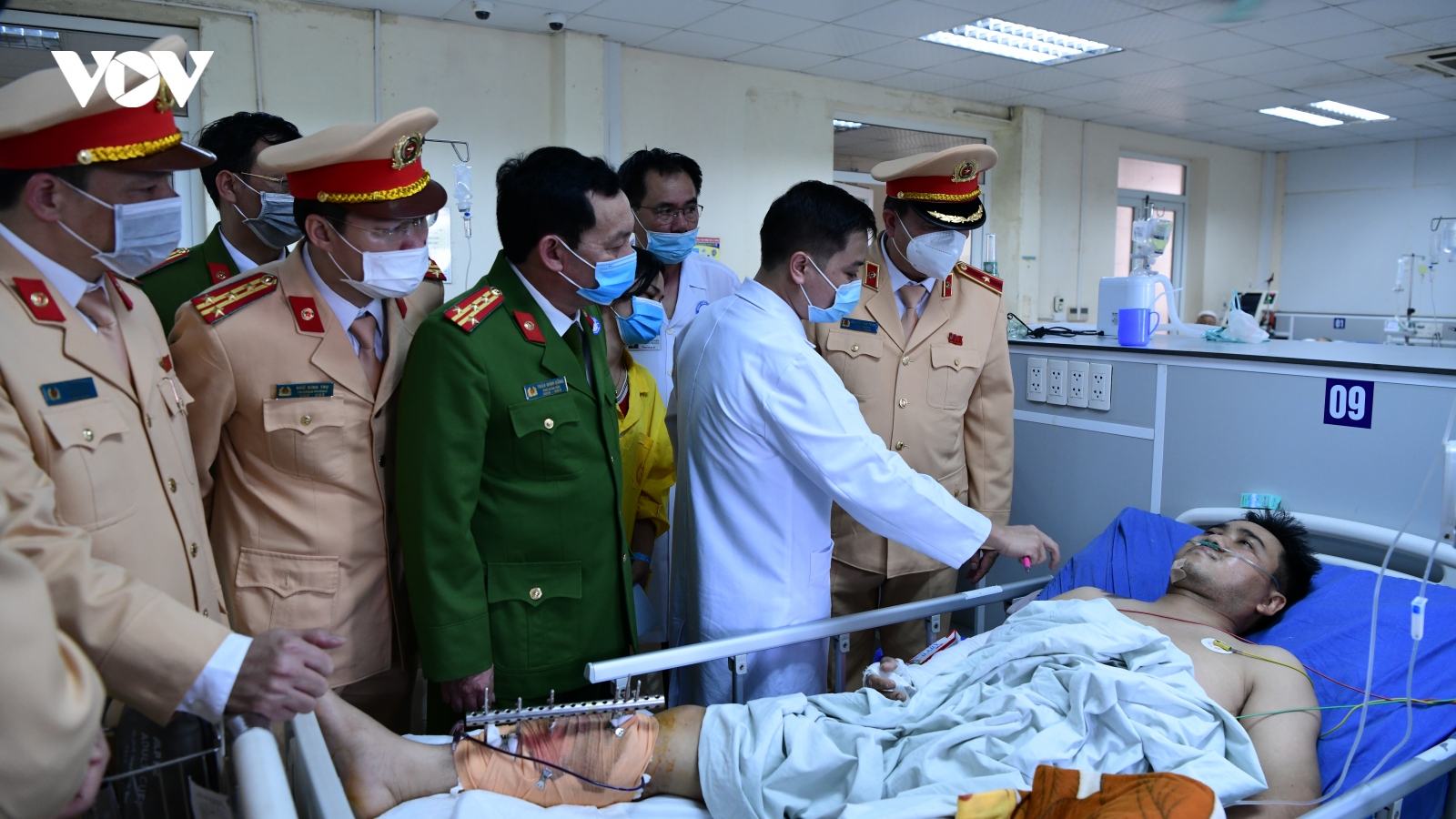 Xử lý nghiêm "quái xế" đâm gãy xương CSGT tại Vĩnh Phúc
