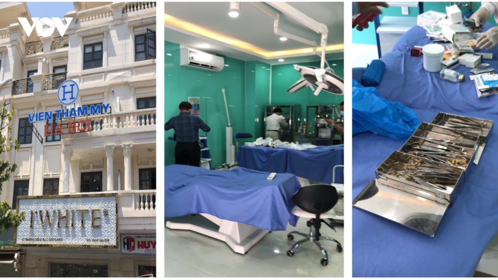 “Viện thẩm mỹ Hà Nội” hoạt động không phép bị phát hiện nhờ người dân tố giác