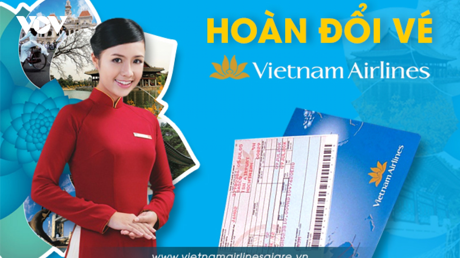 Hàng không hỗ trợ hành khách hoàn, hoặc đổi vé máy bay đợt 3