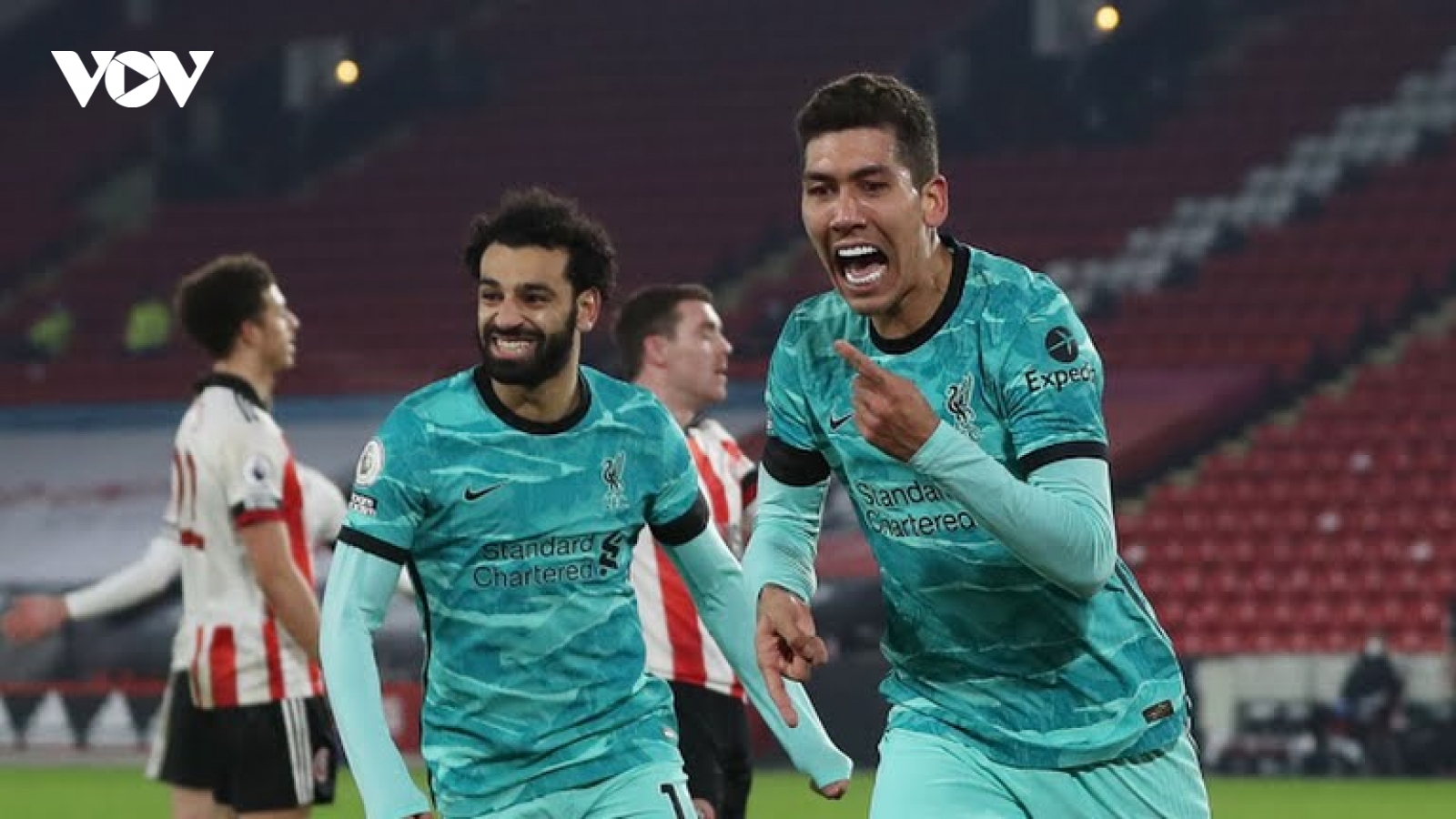 Đánh bại Sheffield Utd, Liverpool tiến sát tốp 4