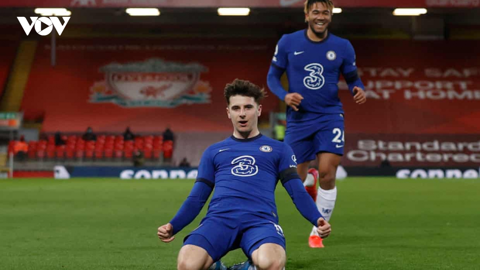 Mason Mount ghi bàn đẹp mắt, Chelsea thắng thuyết phục Liverpool