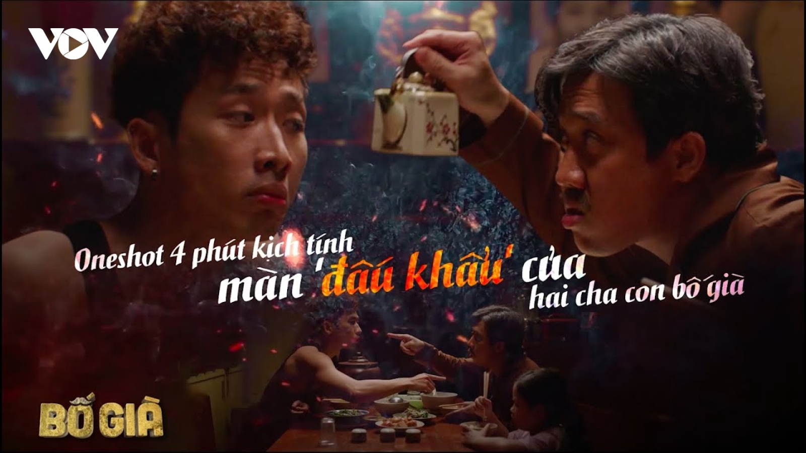 Trấn Thành - Tuấn Trần "đấu khẩu" 4 phút liên tục trong "Bố già"