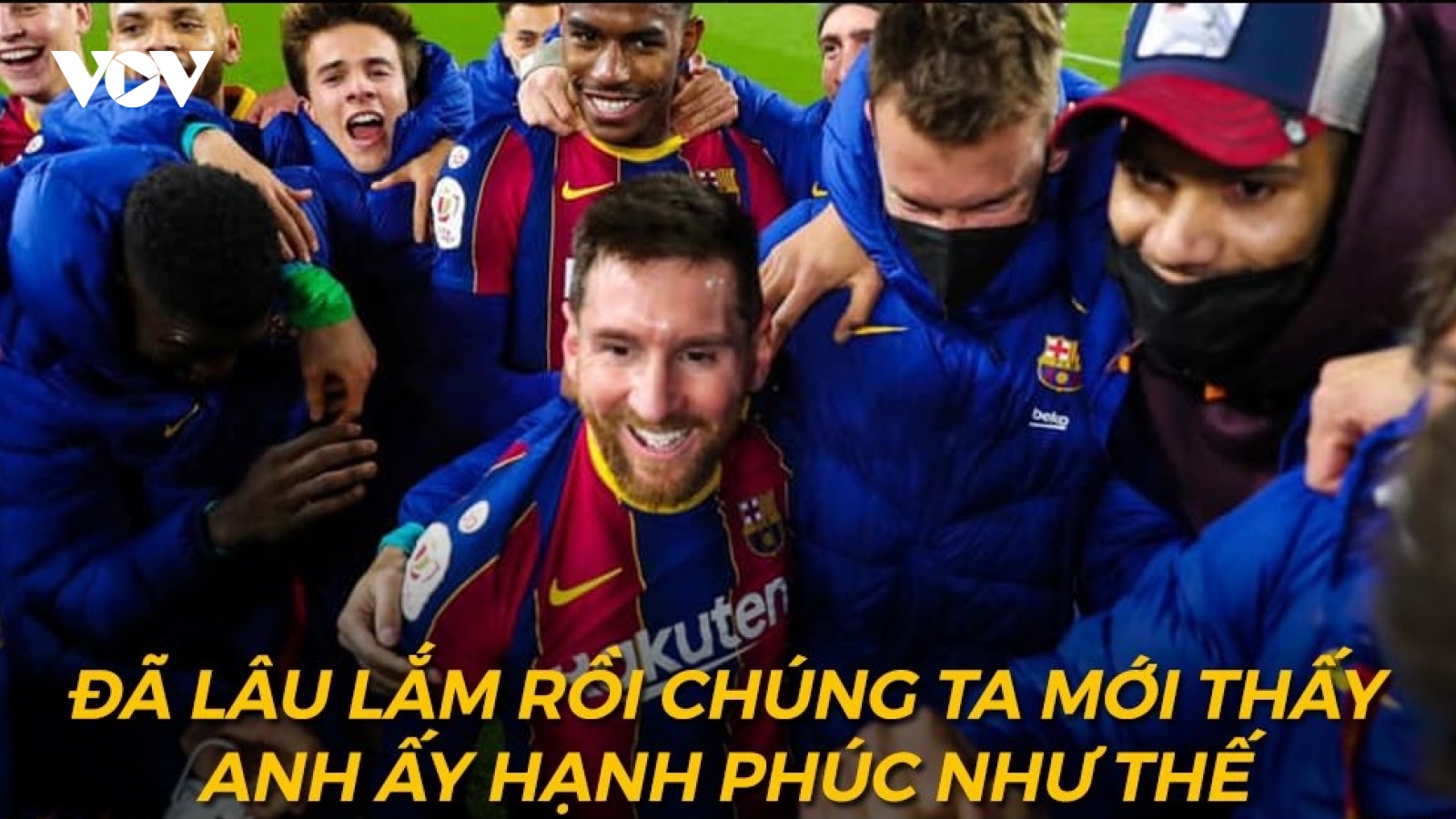 Biếm họa 24h: Lionel Messi tìm lại nụ cười ở Barca