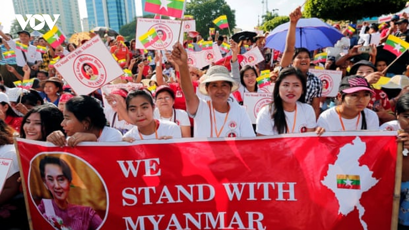 Liên Hợp Quốc lên án hành vi bạo lực nhằm vào người biểu tình Myanmar