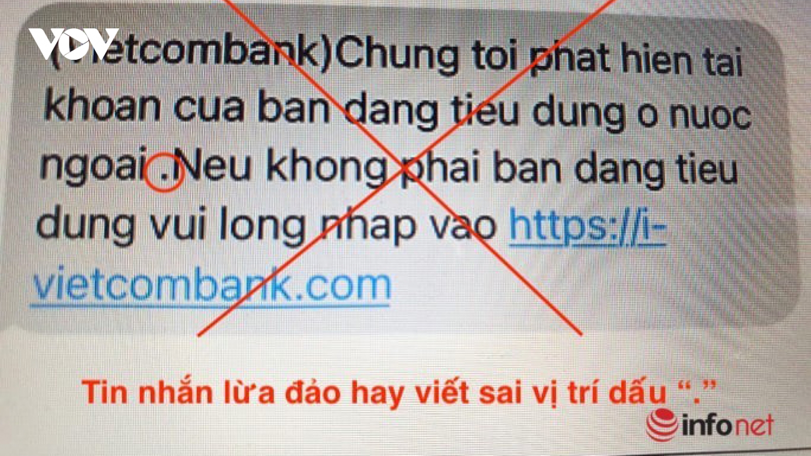 Lỗi sơ đẳng trong tin nhắn lừa đảo qua ngân hàng, lưu ý ngay để bảo toàn tài khoản