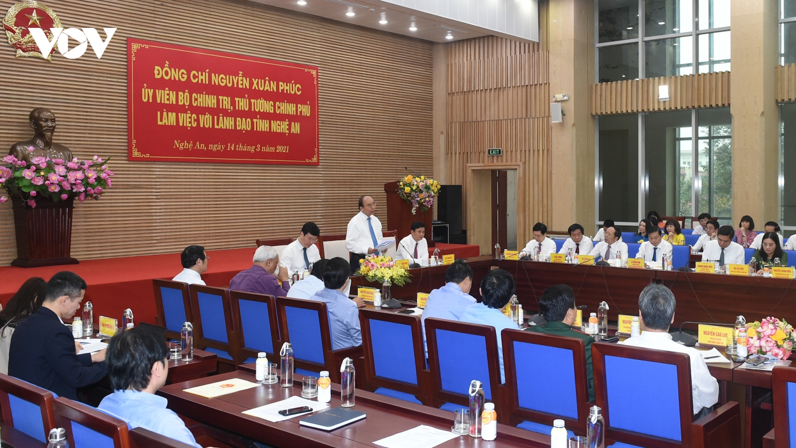 Thủ tướng: Nghệ An cần triển khai ý tưởng lớn, sâu sắc để phát triển