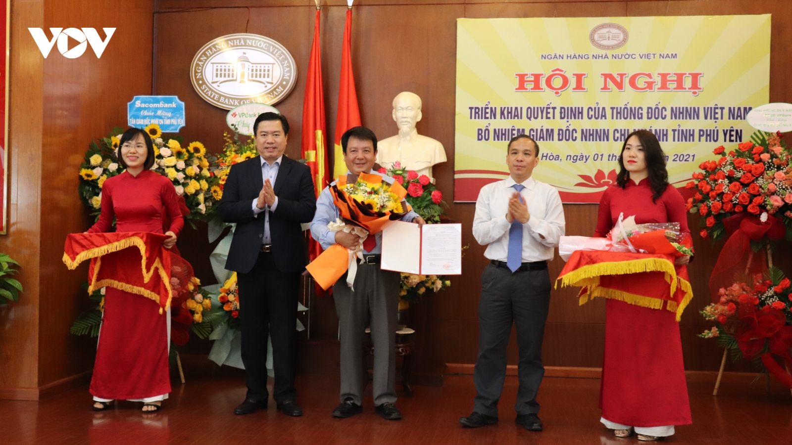 Ông Đặng Hồng Lĩnh giữ chức Giám đốc Ngân hàng Nhà nước Chi nhánh Phú Yên