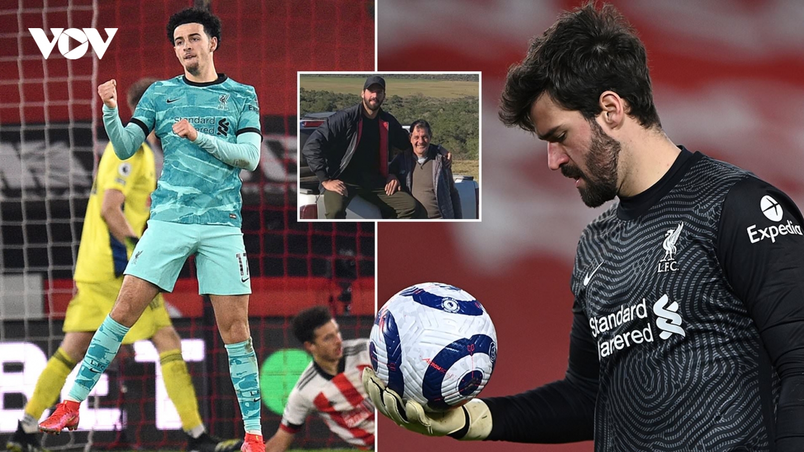 Sao trẻ Liverpool có hành động ấm áp với thủ môn Alisson sau bi kịch gia đình