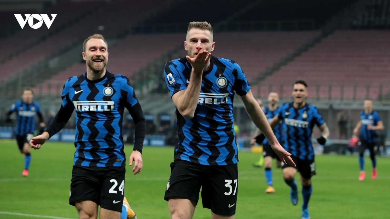 Inter Milan thắng trận thứ 7 liên tiếp, tiến sát danh hiệu Scudetto