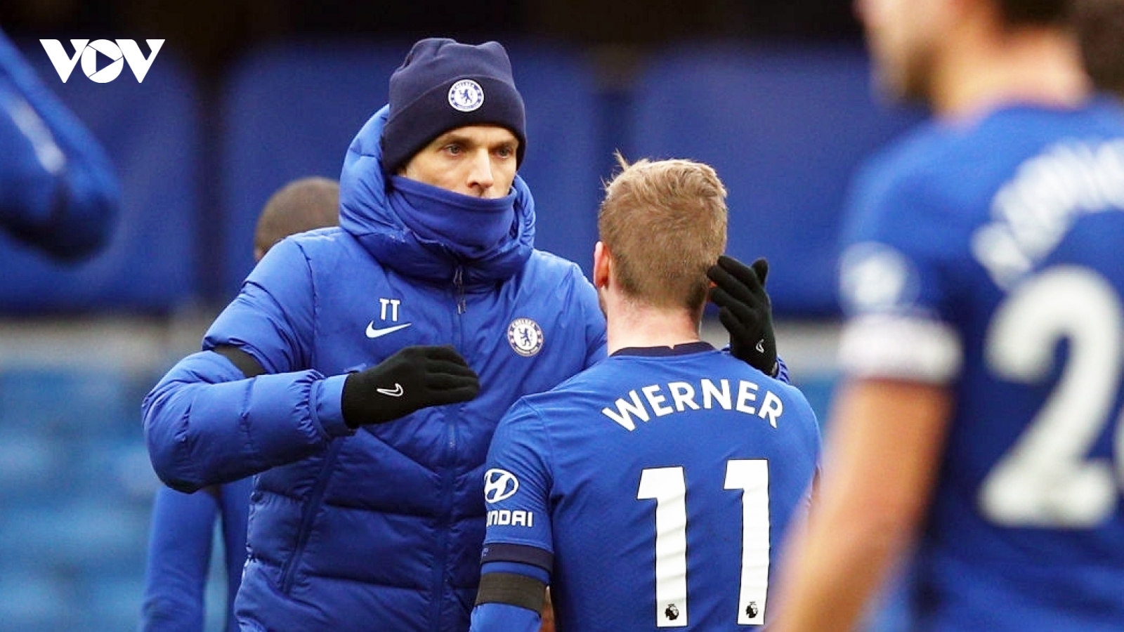 HLV Tuchel “nổi đóa” với Timo Werner trong ngày Chelsea hạ đẹp Everton