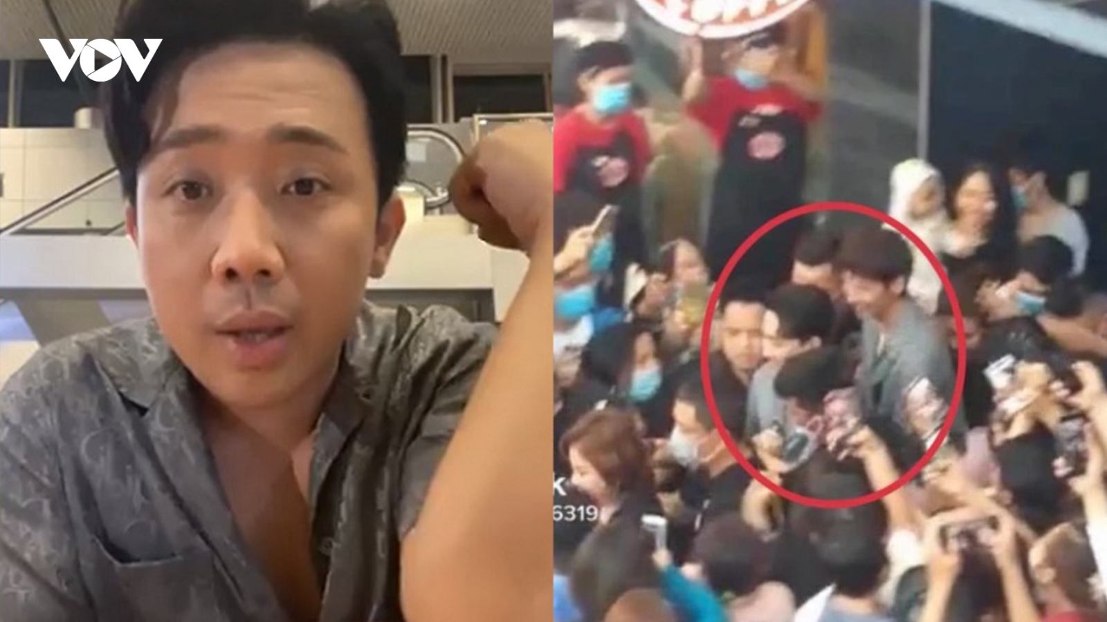 Chuyện showbiz: Trấn Thành bị fan vây kín, nắm áo, cào chảy máu tại rạp phim
