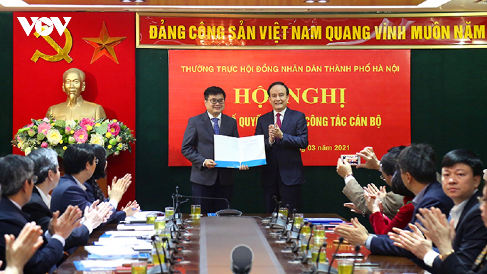 Bổ nhiệm Chánh Văn phòng Đoàn ĐBQH và HĐND thành phố Hà Nội