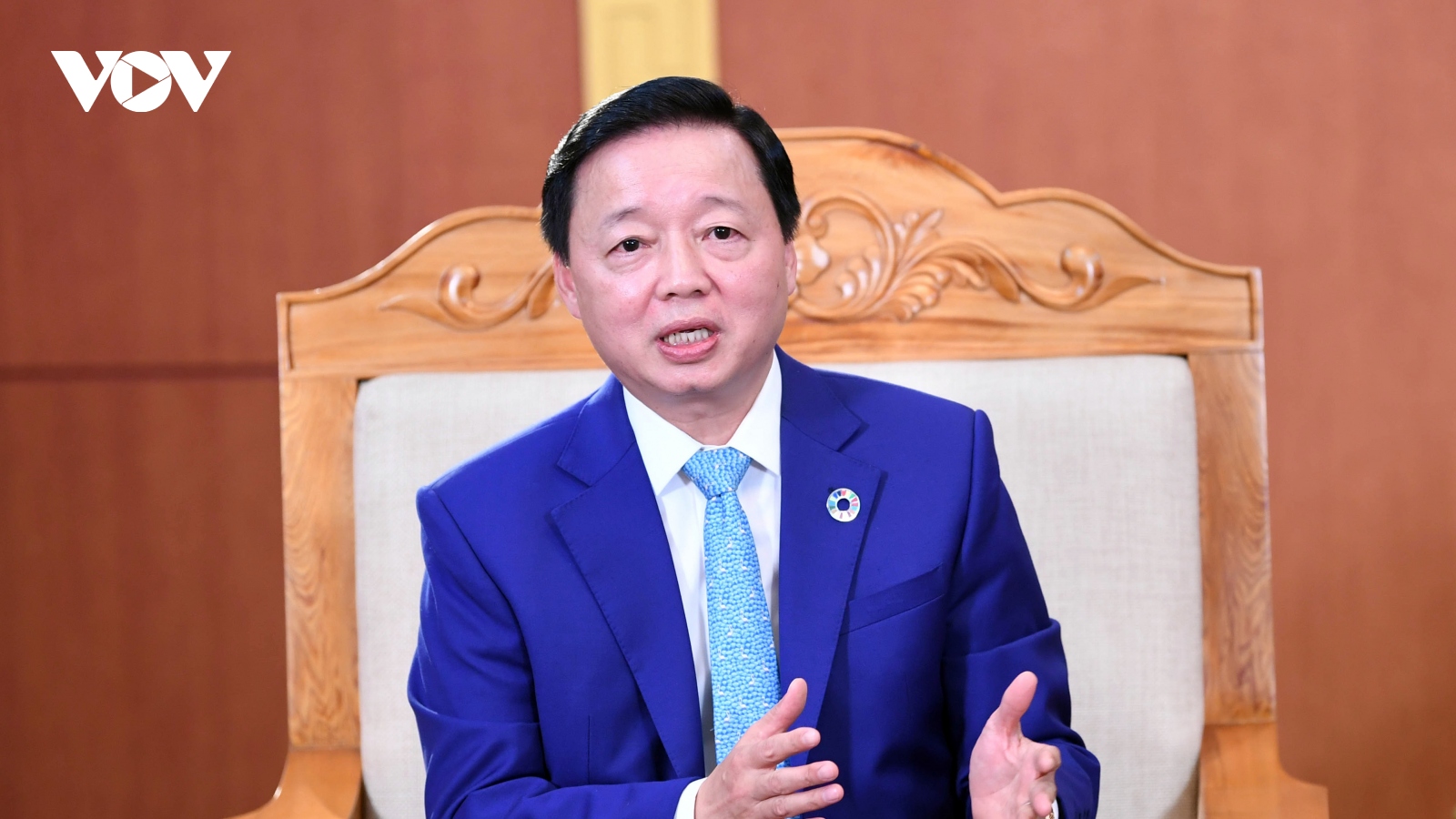 Bộ trưởng Trần Hồng Hà: “Trồng cây để sửa chữa những sai lầm của con người với tự nhiên"