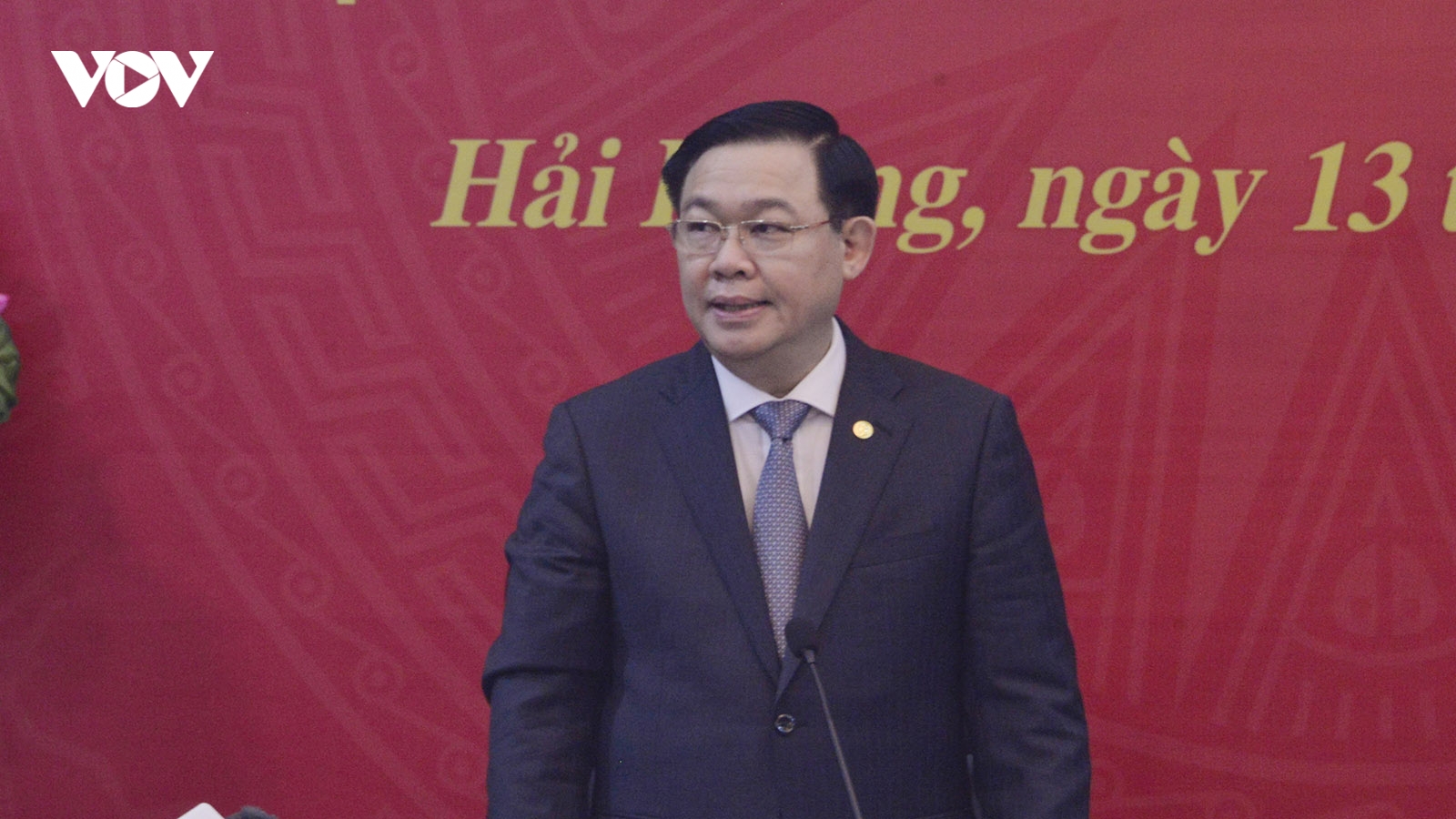 Chủ tịch Quốc hội làm việc với Ban Thường vụ Thành ủy, Ủy ban Bầu cử Hải Phòng