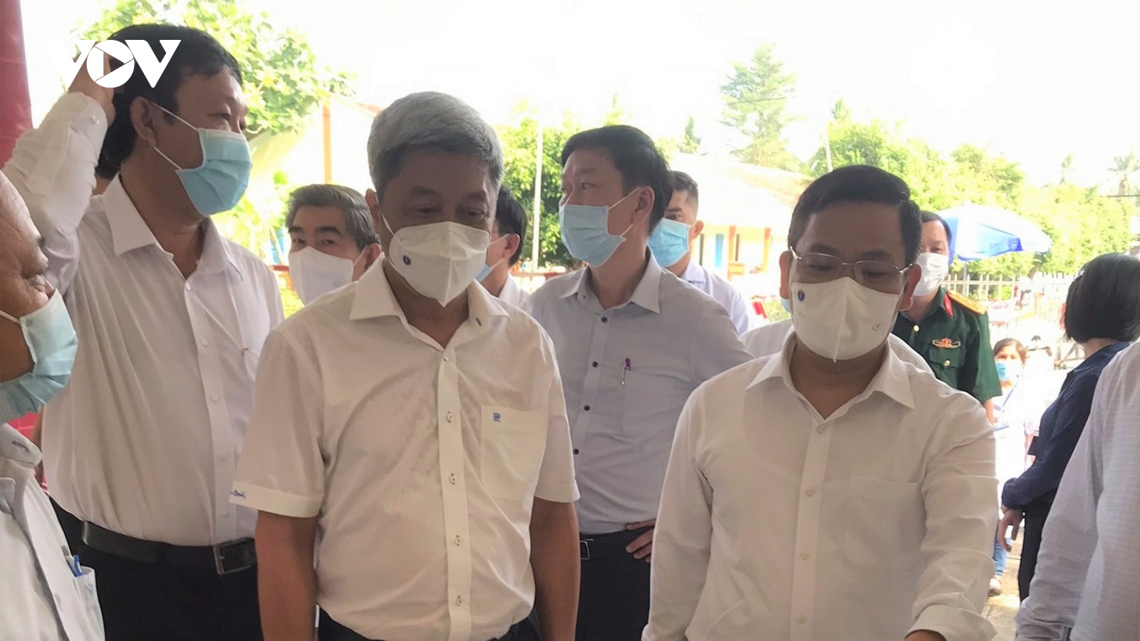 Bộ Y tế kiểm tra công tác phòng chống dịch bệnh Covid-19 ở Tiền Giang 