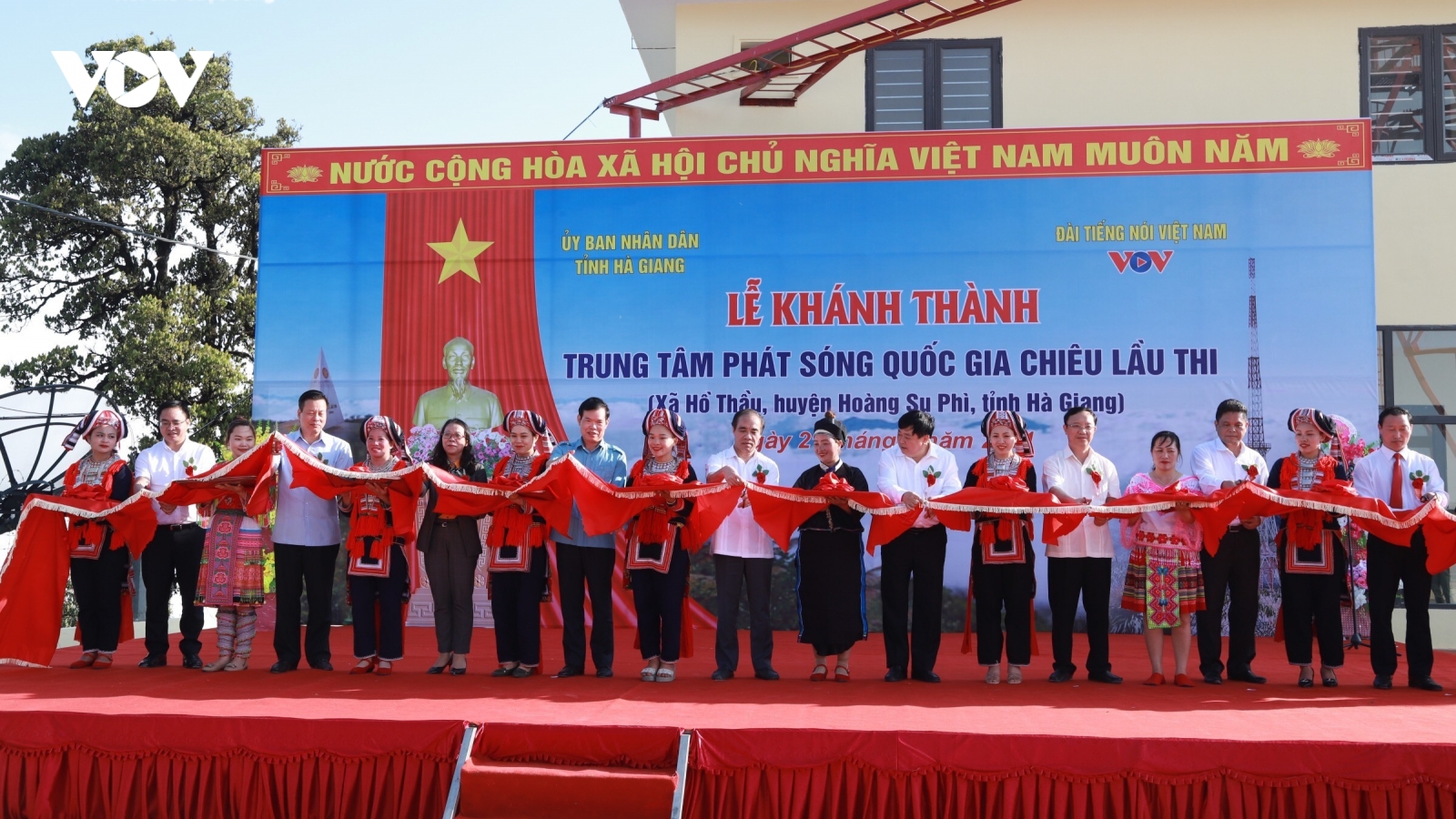 Đài Tiếng nói Việt Nam khánh thành Trung tâm Phát sóng Quốc gia Chiêu Lầu Thi