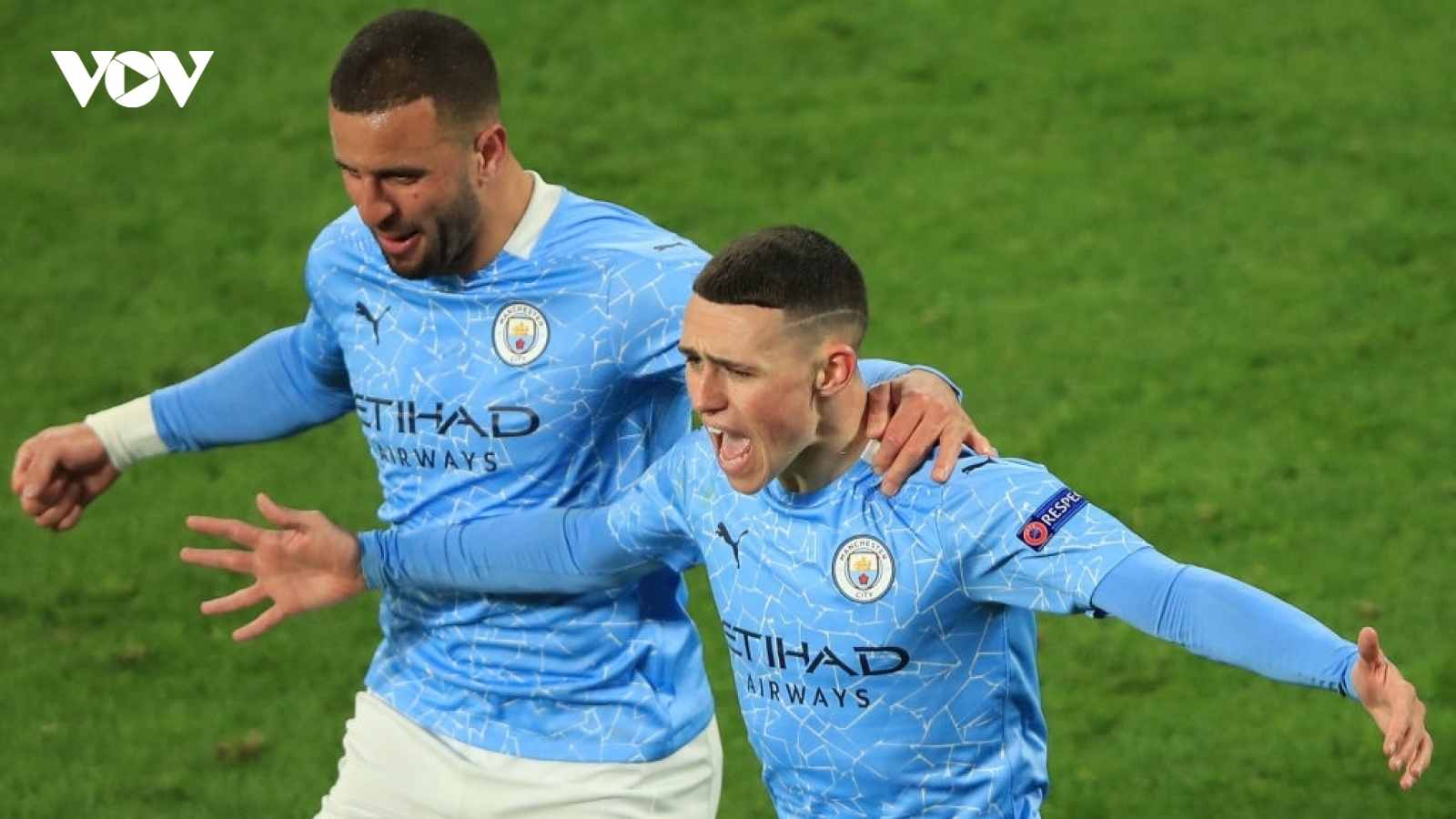 Đánh bại Dortmund, Man City gặp PSG ở bán kết Champions League