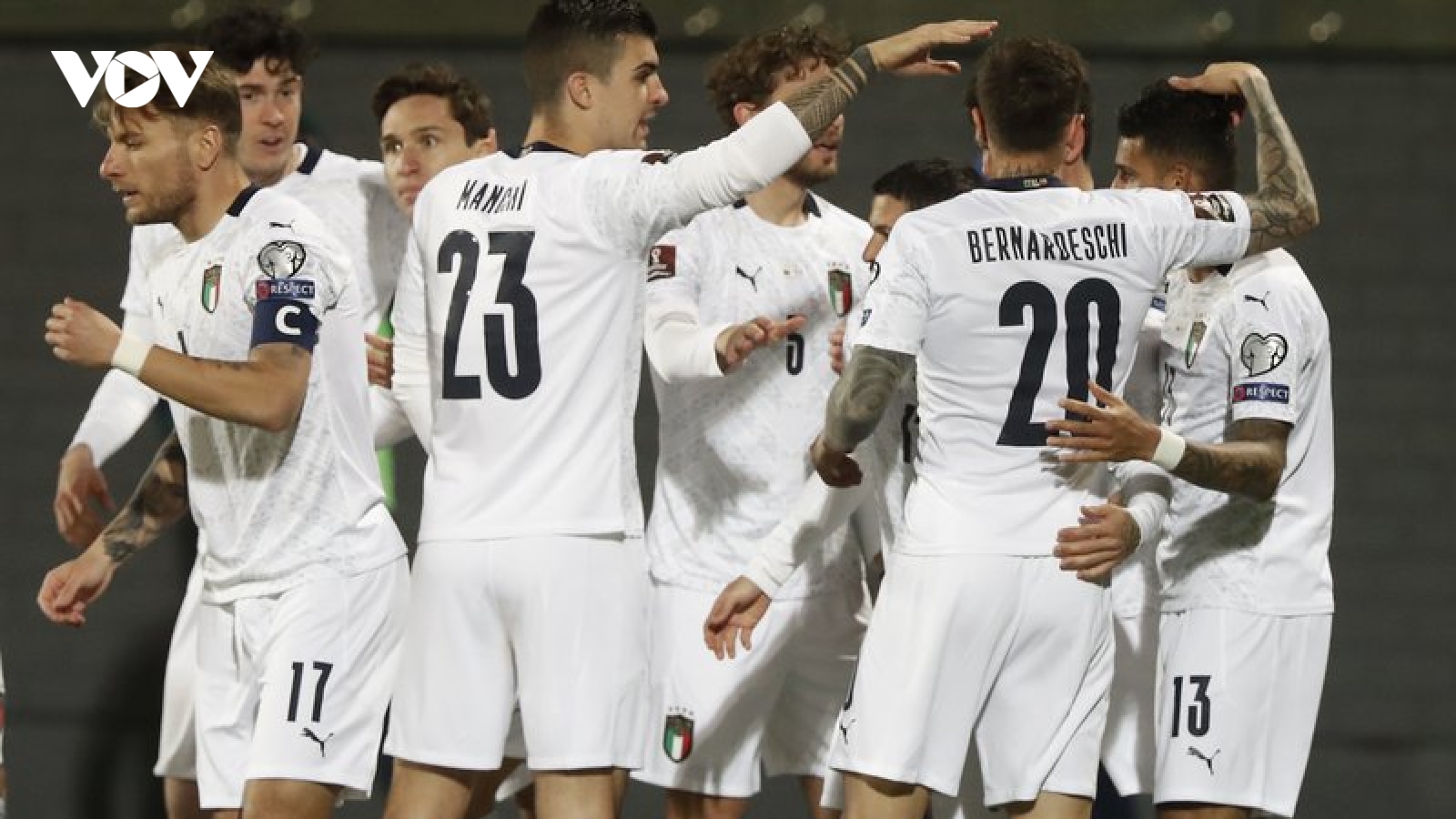 Kết quả vòng loại World Cup 2022 khu vực châu Âu (1/4): Italy thắng nhọc, Đức thua sốc