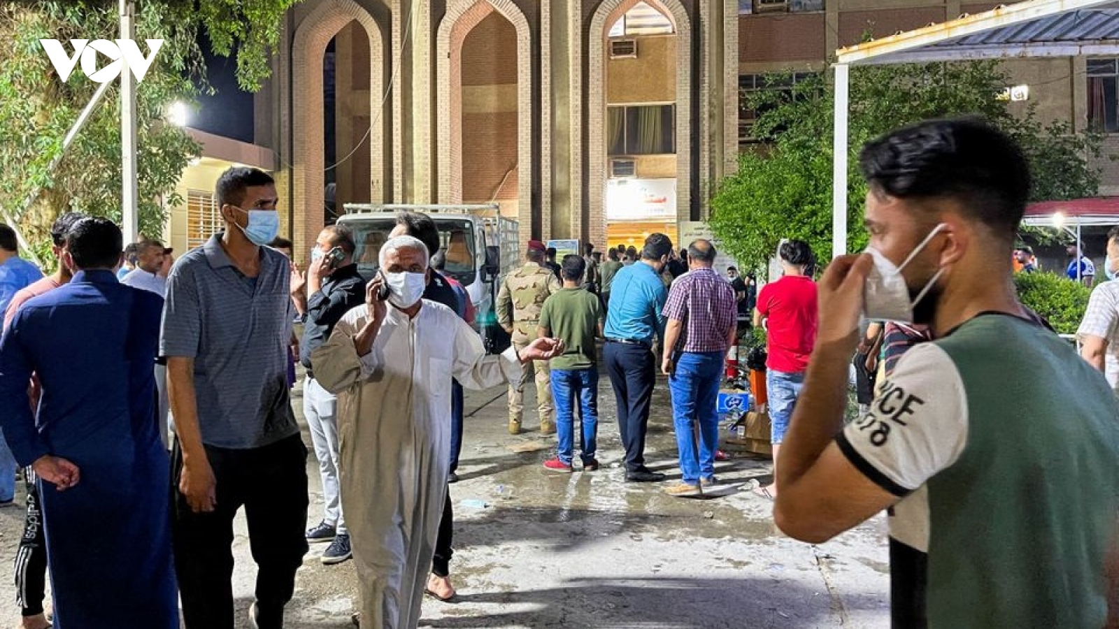 Vụ cháy bệnh viện điều trị Covid-19 ở Baghdad: Do nổ bình oxy