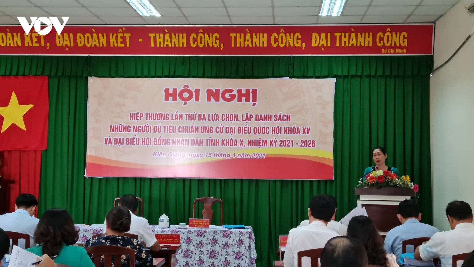 Kiên Giang: Hiệp thương lần 3, 11 người ứng cử đại biểu Quốc hội và 103 ứng cử HĐND tỉnh