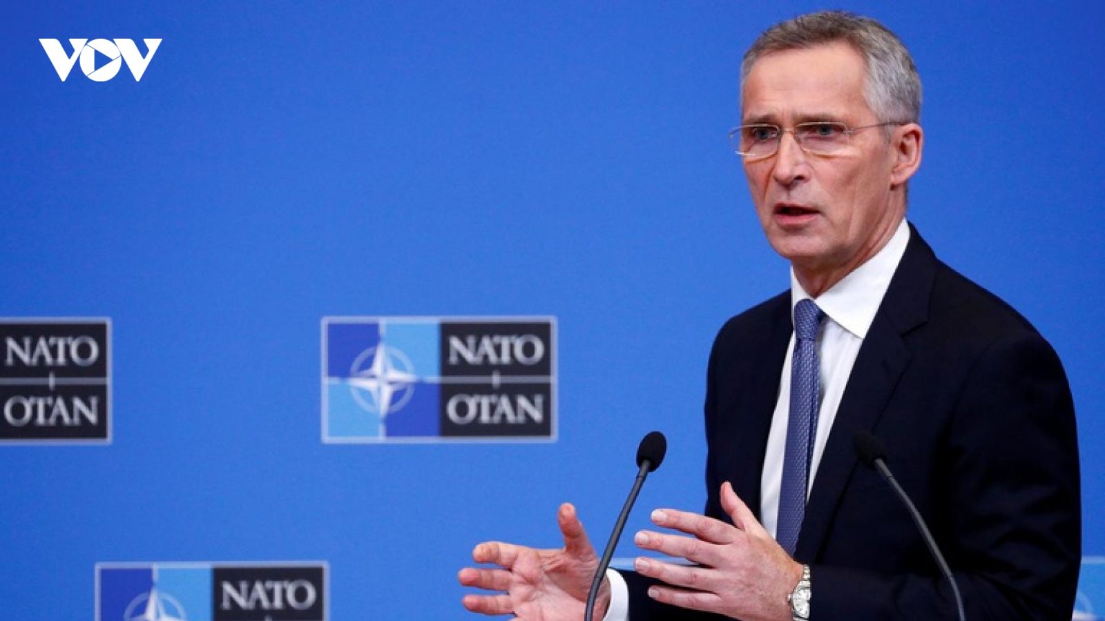 NATO yêu cầu Nga chấm dứt tập trung quân gần biên giới Ukraine