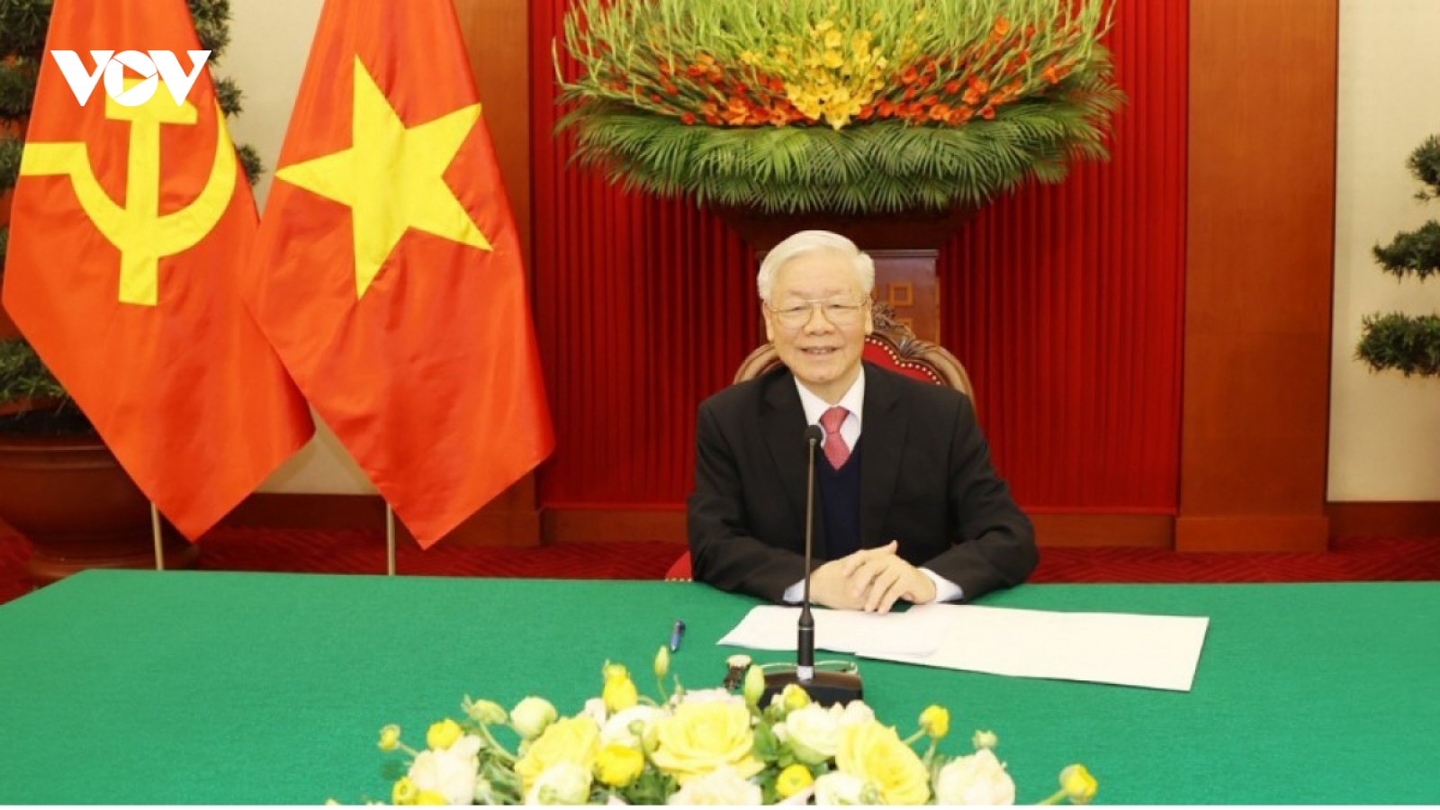 Tổng Bí thư Nguyễn Phú Trọng điện đàm Tổng thống Nga Putin