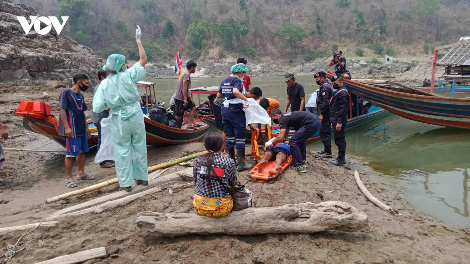 Thái Lan hỗ trợ nhân đạo cho người dân Myanmar chạy trốn xung đột