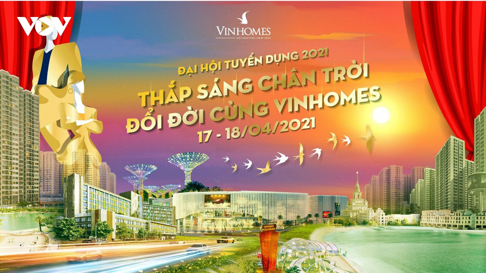 Vinhomes tổ chức đại hội tuyển dụng năm 2021