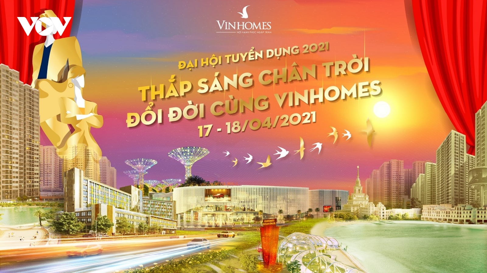 Vinhomes hâm nóng thị trường bất động sản bằng sự kiện tuyển dụng lớn chưa từng có