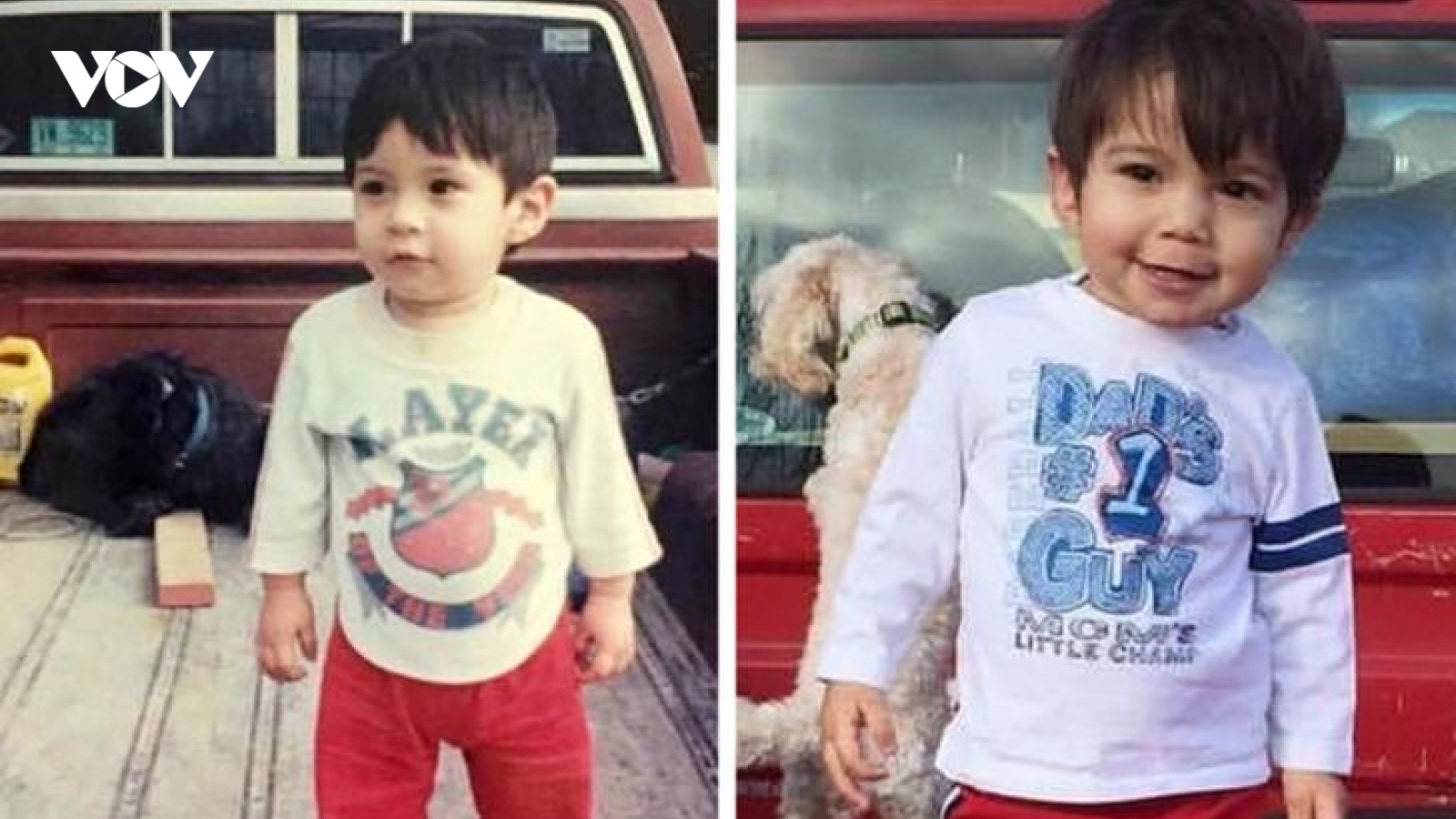Chùm ảnh thú vị về sự giống nhau giữa các thế hệ trong gia đình