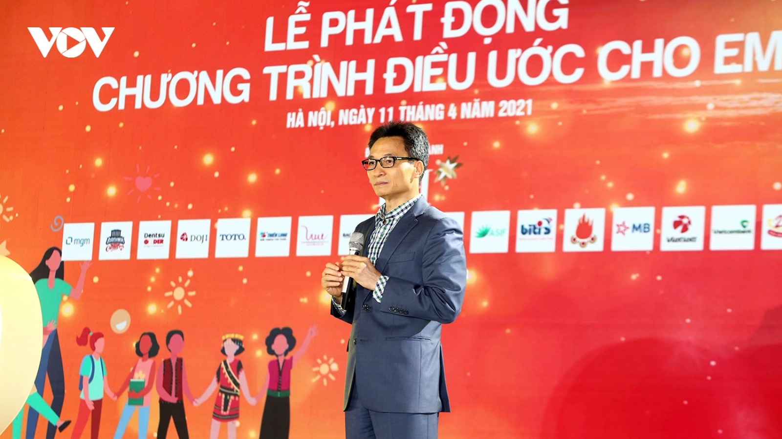 Phó Thủ tướng Vũ Đức Đam dự lễ phát động Chương trình “Điều ước cho em”