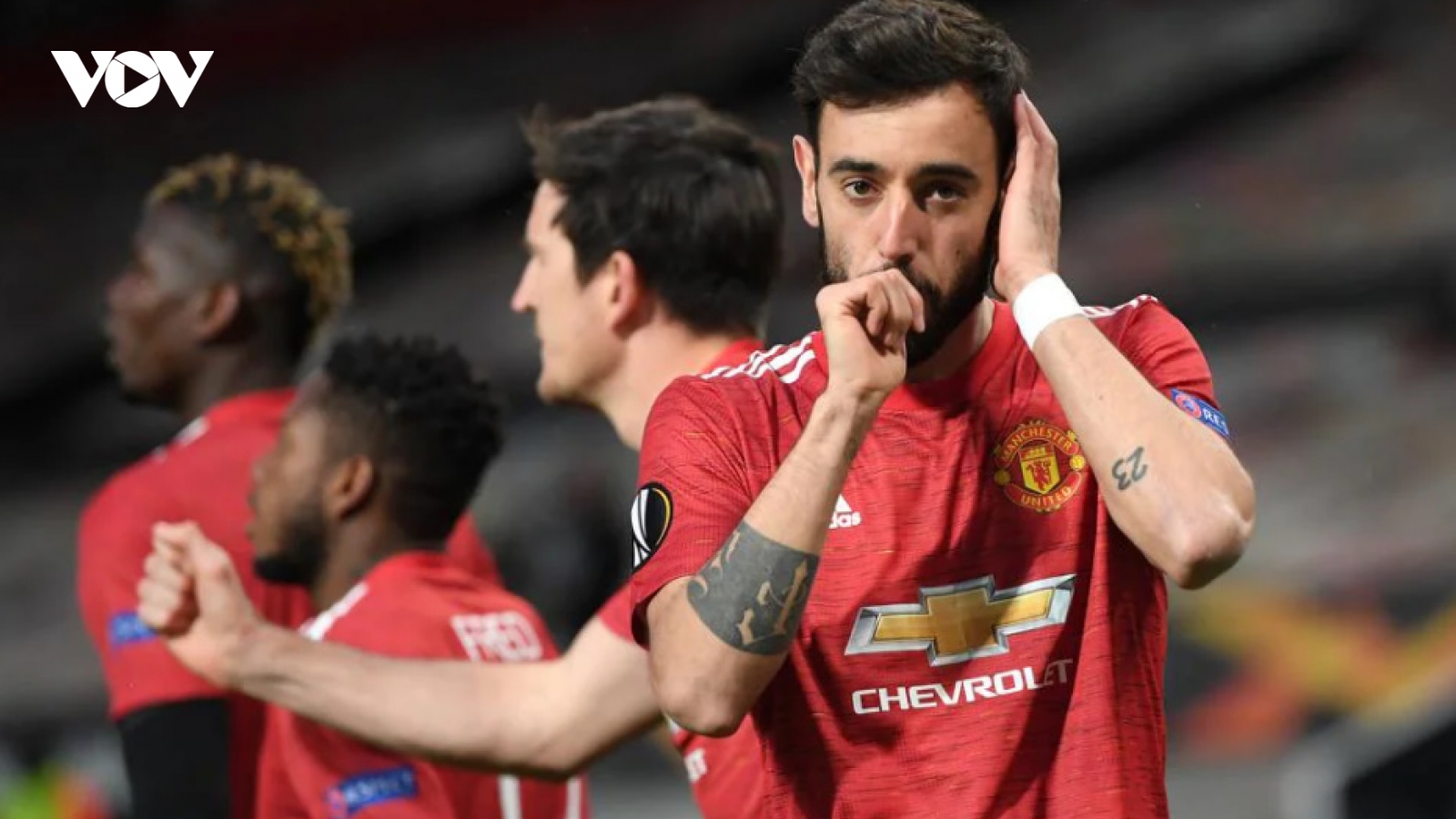 Toàn cảnh: Bruno và Cavani rực sáng giúp MU "đặt một chân" vào chung kết Europa League