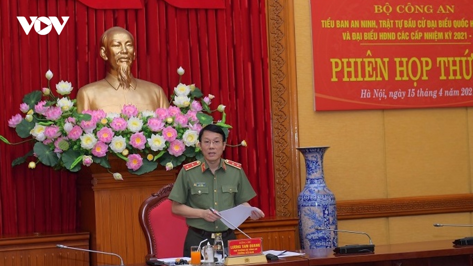 Bảo đảm tuyệt đối an ninh, an toàn cuộc bầu cử Quốc hội khóa 15