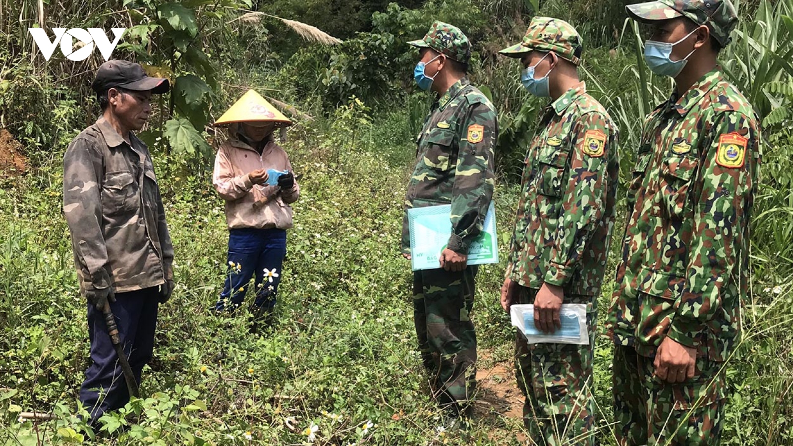 Biên phòng các tỉnh Tây Nguyên tăng cường chống dịch COVID-19