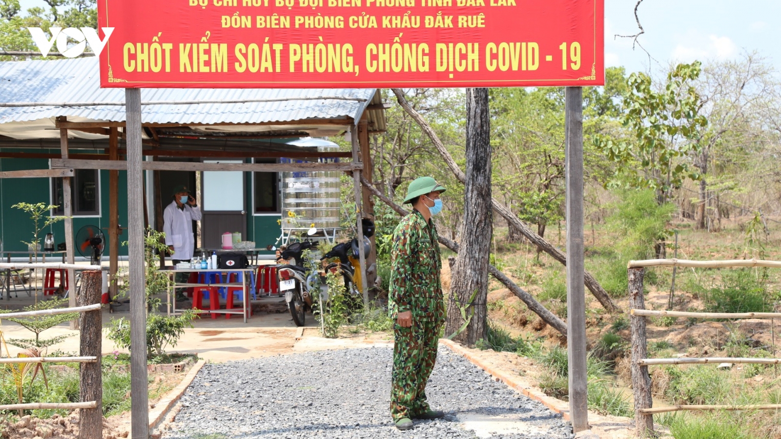 Hơn 70 km giáp Campuchia, Biên phòng Đắk Lắk chốt chặn biên giới ngăn Covid-19